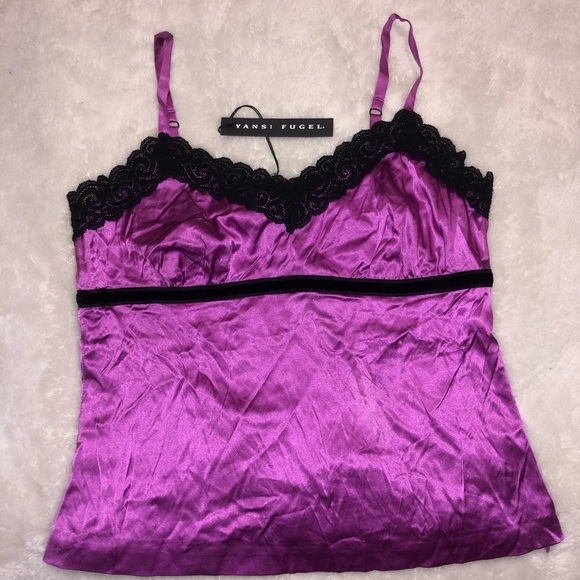 Yansi Fugel Silk Charmeuse Camisole - Picture 1 of 8